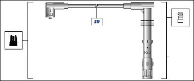 BRECAV 92.3980 Ignition Cable
